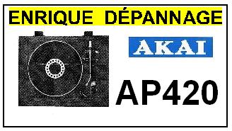 AKAI-AP420-COURROIES-COMPATIBLES